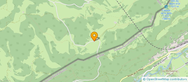 localisation de l'entreprise LA PETITE ECHELLE  ROCHEJEAN