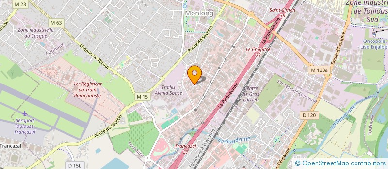 localisation de l'entreprise LA PETITE ECOLE HOTELIERE TOULOUSAINE à TOULOUSE