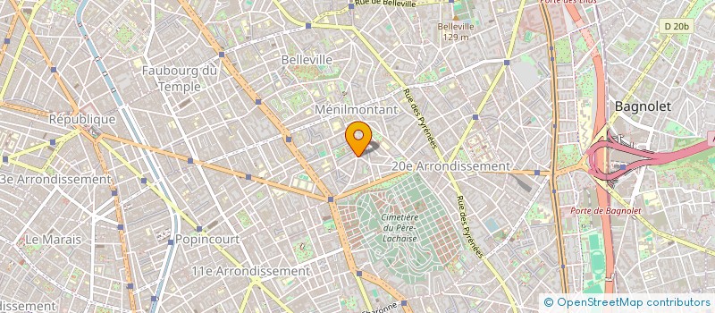 localisation de l'entreprise LA PETITE ECURIE  PARIS