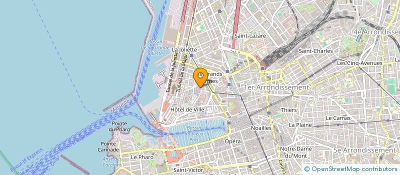 localisation de l'entreprise LA PETITE EPICERIE à MARSEILLE