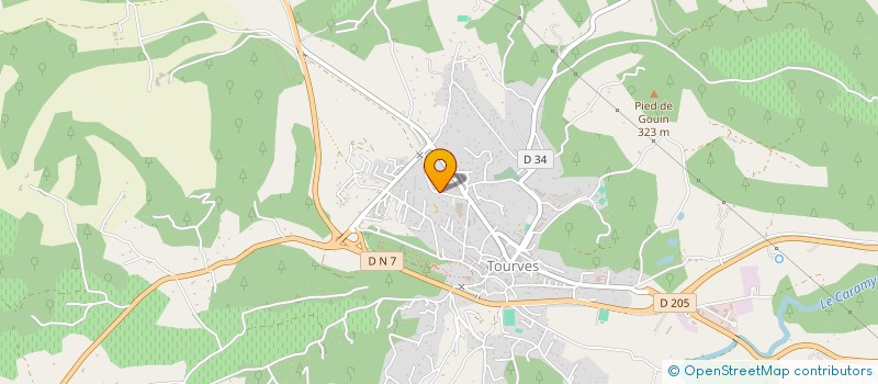 localisation de l'entreprise LA PETITE EPICERIE à TOURVES