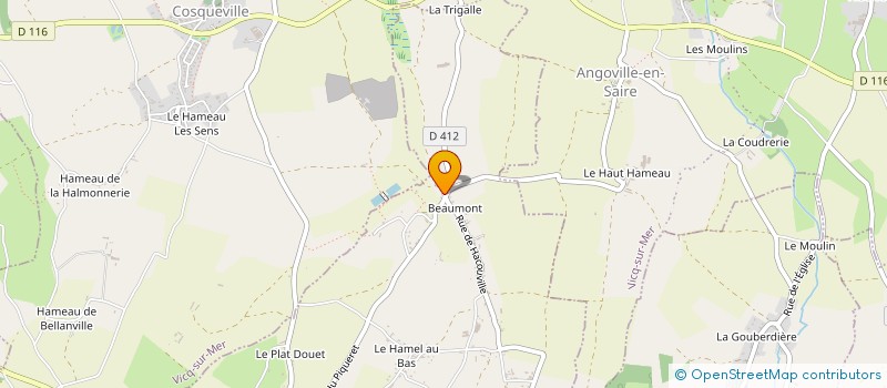 localisation de l'entreprise LA PETITE EPICERIE  SAINT-PIERRE-EGLISE