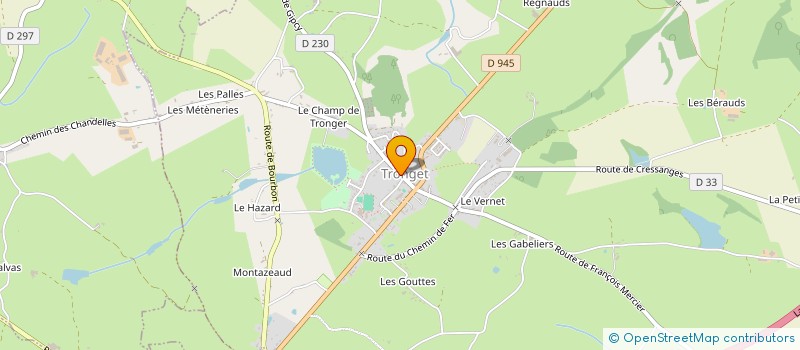 localisation de l'entreprise LA PETITE EPICERIE DU THEIL à LE THEIL