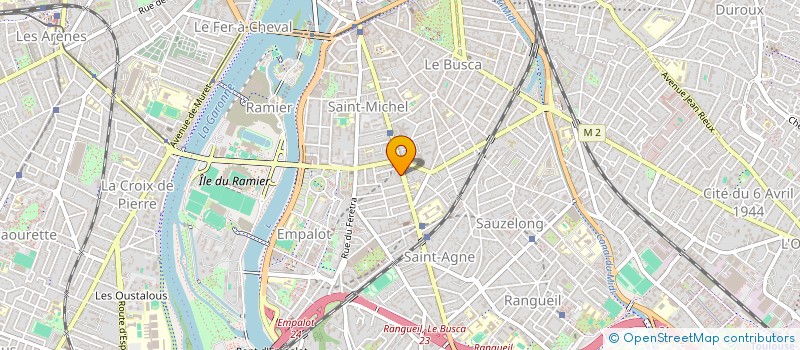 localisation de l'entreprise LA PETITE EPICERIE VERTE à TOULOUSE