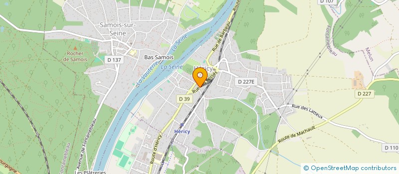 localisation de l'entreprise LA PETITE ESCAPADE  HERICY