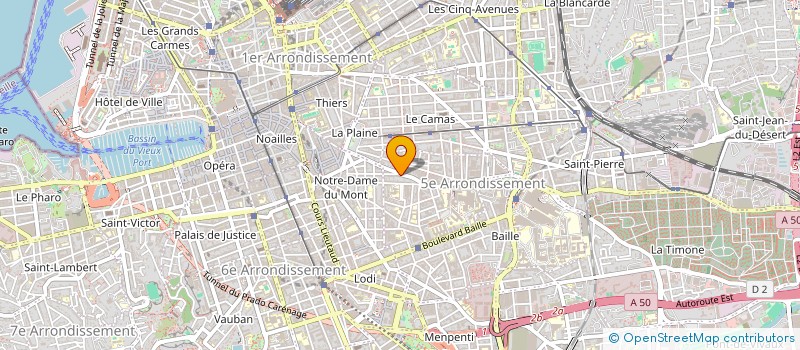 localisation de l'entreprise LA PETITE FABRIQUE à MARSEILLE