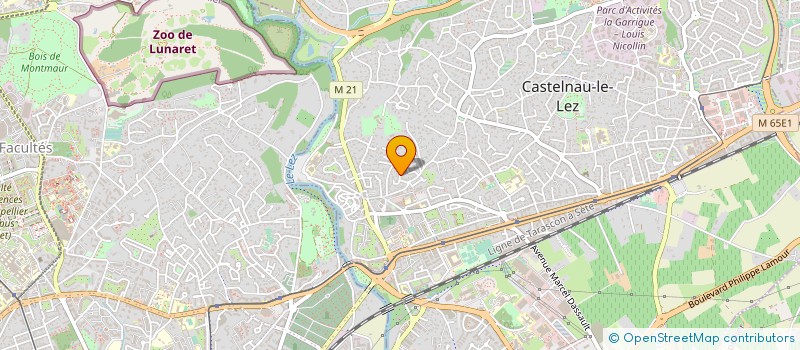 localisation de l'entreprise LA PETITE FABRIQUE à CASTELNAU-LE-LEZ