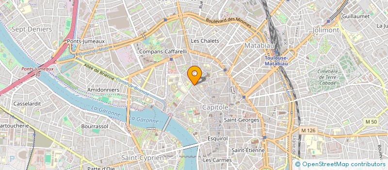 localisation de l'entreprise LA PETITE FABRIQUE  TOULOUSE