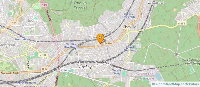 localisation de l'entreprise LA PETITE FABRIQUE à VIROFLAY