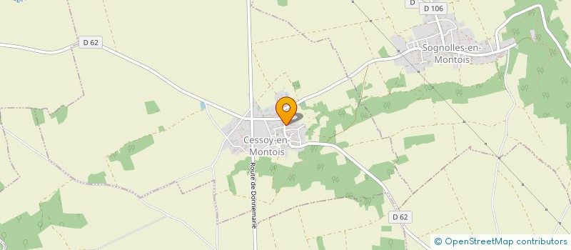 localisation de l'entreprise LA PETITE FABRIQUE  CESSOY-EN-MONTOIS