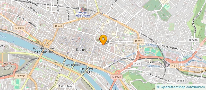 localisation de l'entreprise LA PETITE FABRIQUE D'IMAGES à ROUEN
