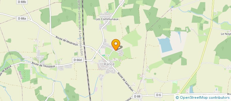 localisation de l'entreprise LA PETITE FAGNE  RANCE