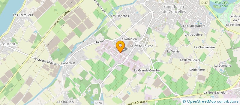 localisation de l'entreprise LA PETITE FARANDOLE à SAINT-JULIEN-DE-CONCELLES