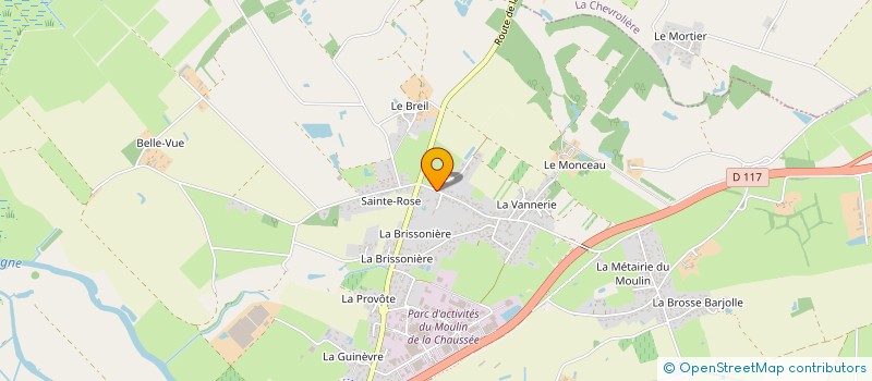 localisation de l'entreprise LA PETITE FERME D'HERBAUGES  SAINT-PHILBERT-DE-GRAND-LIEU