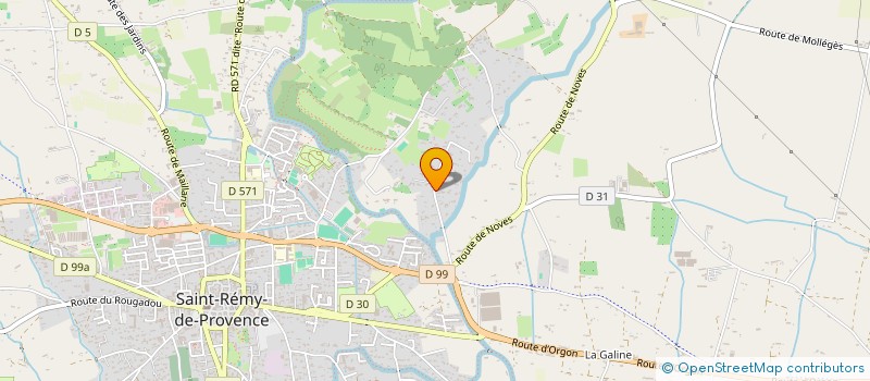 localisation de l'entreprise LA PETITE FINANCIERE  SAINT-REMY-DE-PROVENCE