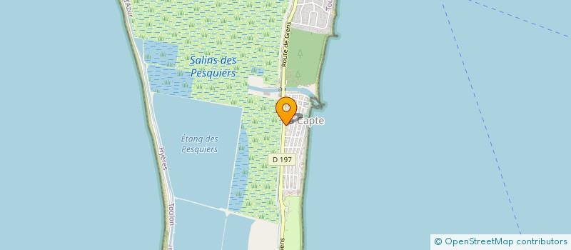 localisation de l'entreprise LA PETITE FLOTTILLE à HYERES