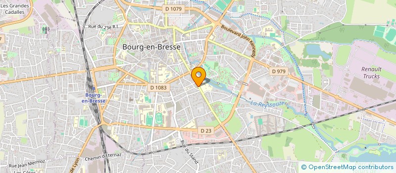 localisation de l'entreprise LA PETITE FOLIE à BOURG-EN-BRESSE