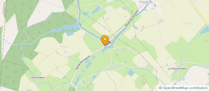 localisation de l'entreprise LA PETITE FORGE DE GRIGNON à VIEILLES-MAISONS-SUR-JOUDRY