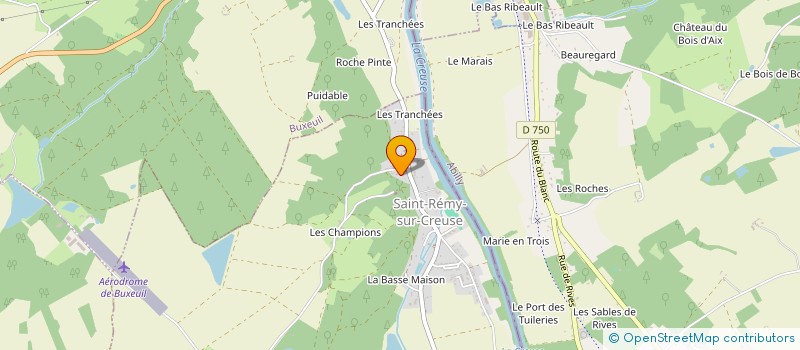 localisation de l'entreprise LA PETITE FOURMI à INGRANDES