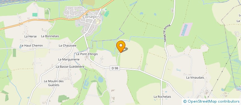 localisation de l'entreprise LA PETITE GALEGRAIS  SAINT-PERE-EN-RETZ