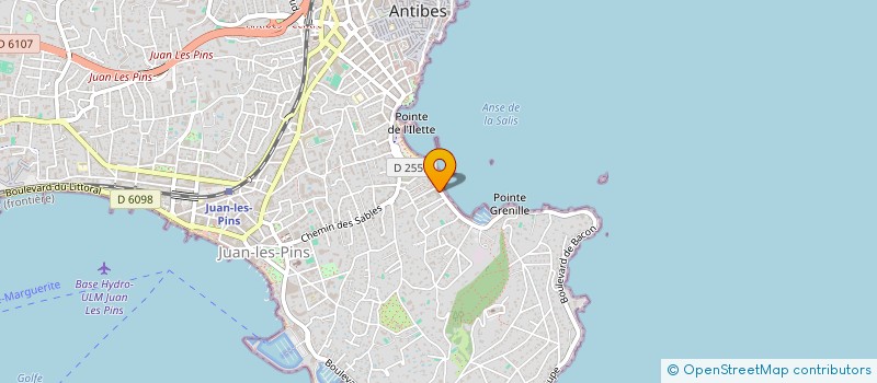 localisation de l'entreprise LA PETITE GRENILLE à ANTIBES
