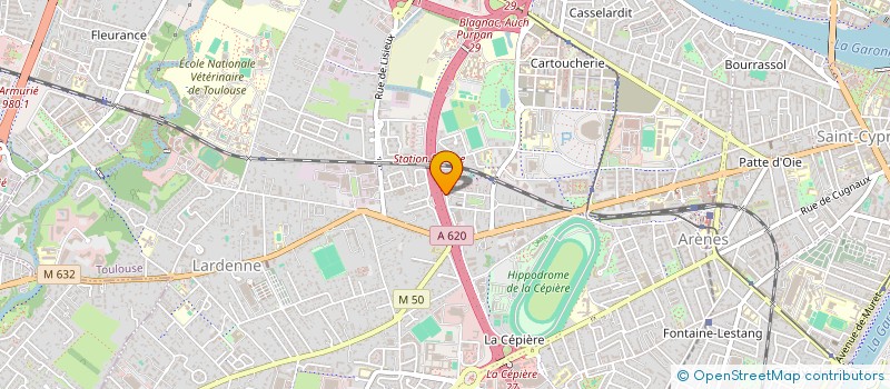 localisation de l'entreprise LA PETITE GRIGNETTE à TOULOUSE