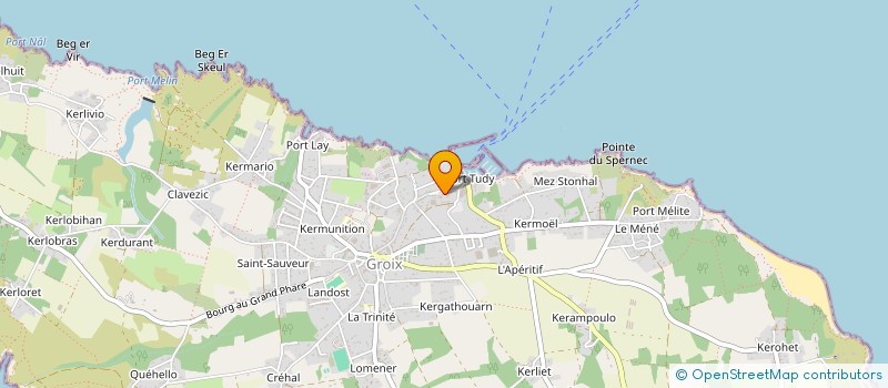 localisation de l'entreprise LA PETITE GROSSE à GROIX