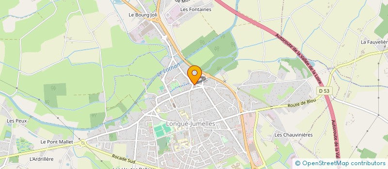 localisation de l'entreprise LA PETITE GUITTIERE à GENNES-VAL-DE-LOIRE