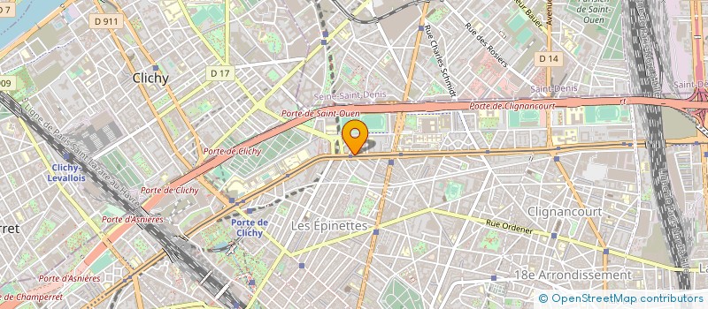 localisation de l'entreprise LA PETITE ITALIE à PARIS