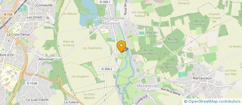 localisation de l'entreprise LA PETITE JOUQUIN à SAINTE-GEMME-MORONVAL