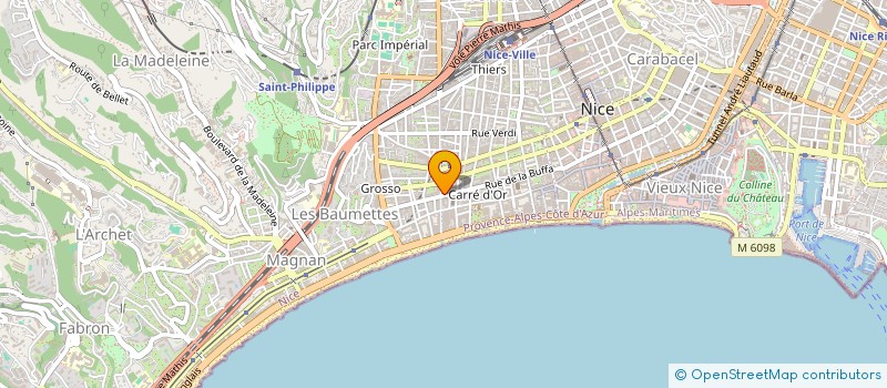 localisation de l'entreprise LA PETITE JURASSIENNE à NICE