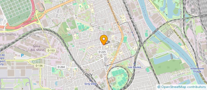 localisation de l'entreprise LA PETITE LAVANDIERE à ORLY