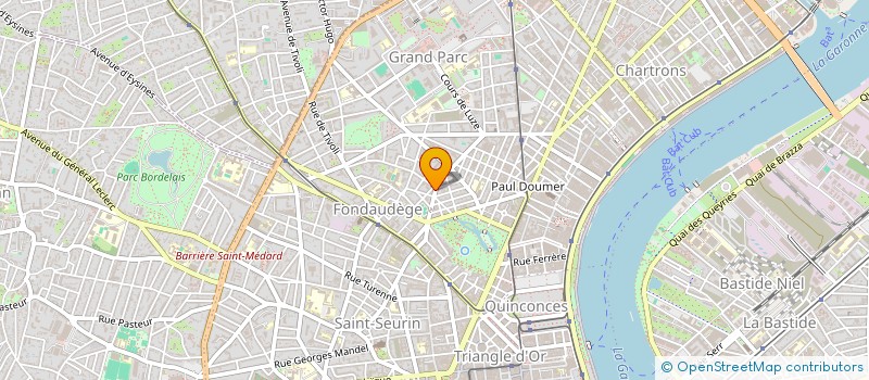 localisation de l'entreprise LA PETITE MACHINE à BORDEAUX