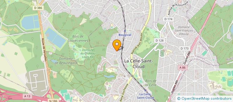localisation de l'entreprise LA PETITE MAISON à LA CELLE-SAINT-CLOUD
