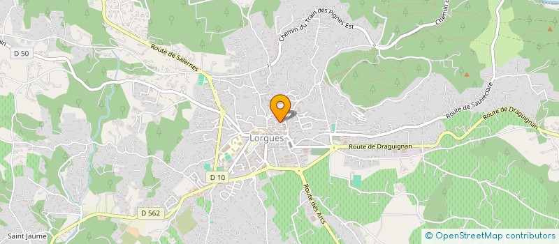 localisation de l'entreprise LA PETITE MAISON à LORGUES