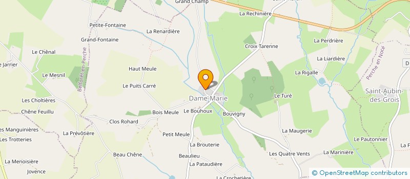 localisation de l'entreprise LA PETITE MAISON à VAL-AU-PERCHE