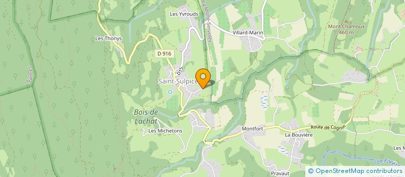 localisation de l'entreprise LA PETITE MAISON ARCHITECTURE  SAINT-SULPICE