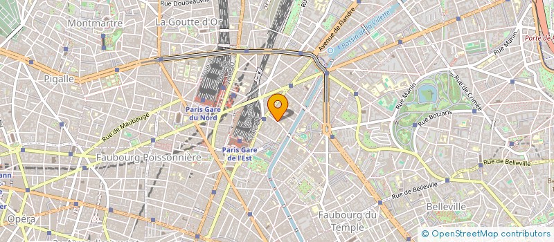 localisation de l'entreprise LA PETITE MAISON DANS PARIS  PARIS