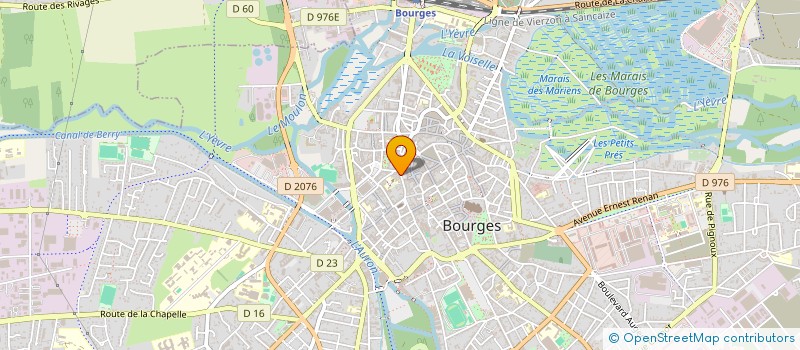 localisation de l'entreprise LA PETITE MAISON DE LA KULTURE  BOURGES