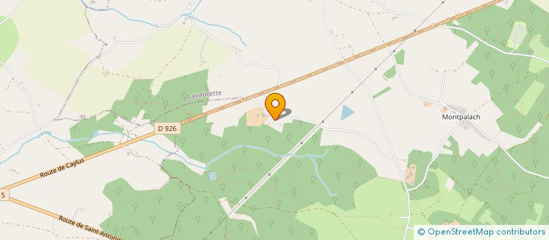 localisation de l'entreprise LA PETITE MAISON DU BOSC  SAINT-ANTONIN-NOBLE-VAL