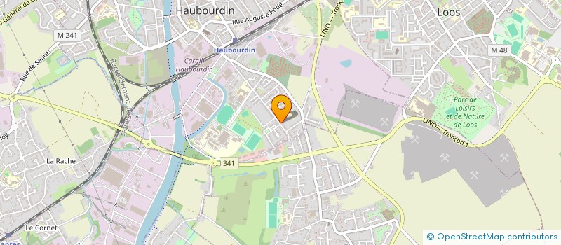 localisation de l'entreprise LA PETITE MAISON ET LA PRAIRIE  HAUBOURDIN