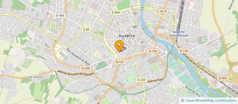 localisation de l'entreprise LA PETITE MARCHANDE à AUXERRE