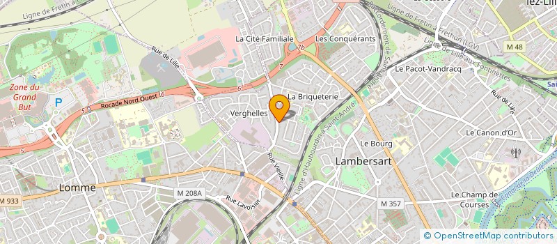 localisation de l'entreprise LA PETITE MARE à LAMBERSART