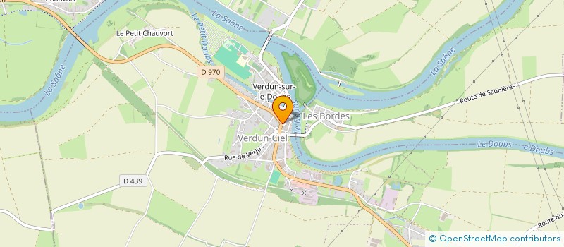 localisation de l'entreprise LA PETITE MARQUISE à VERDUN-SUR-LE-DOUBS