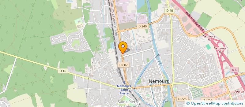 localisation de l'entreprise LA PETITE MELODIE  NEMOURS