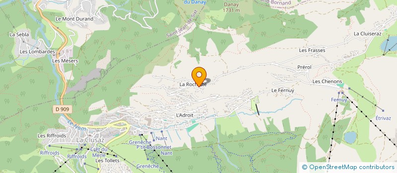 localisation de l'entreprise LA PETITE MOD'ELLE à OYONNAX