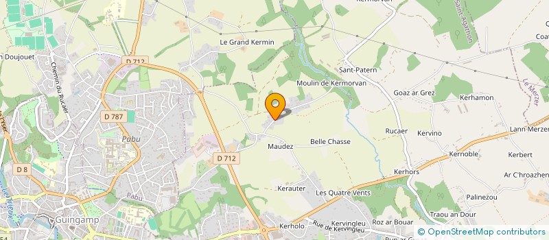 localisation de l'entreprise LA PETITE MONTAGNE  SAINT-AGATHON