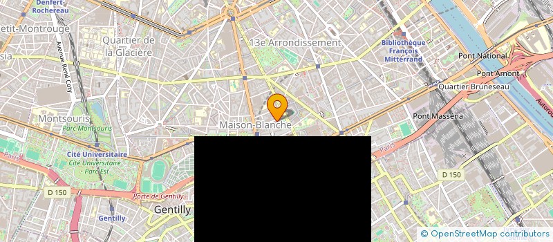 localisation de l'entreprise LA PETITE MUSIQUE BLEUE  PARIS