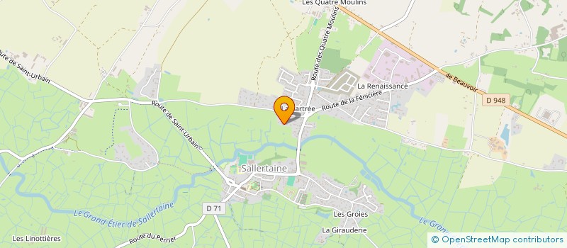 localisation de l'entreprise LA PETITE MUSTRIE à CHALLANS