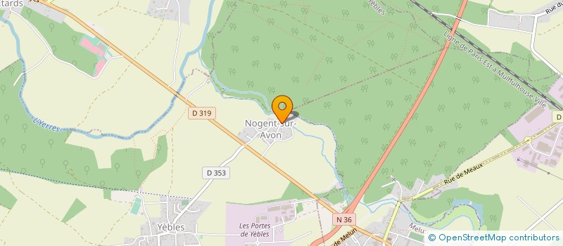 localisation de l'entreprise LA PETITE OURSE  YEBLES